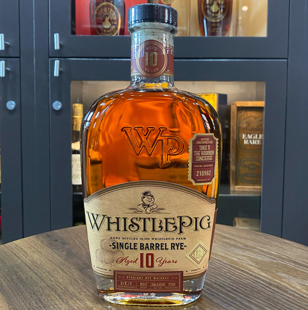 WhistlePig 10 Year Single Barrel 210982 Barrel Strength Rye r/Bourbon Single Barrel