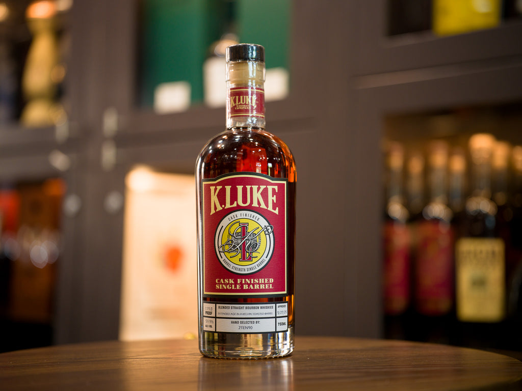 K.Luke Single Barrel Kelvin Toasted Barrel Strength Bourbon 2TEN90 Single Barrel Selection