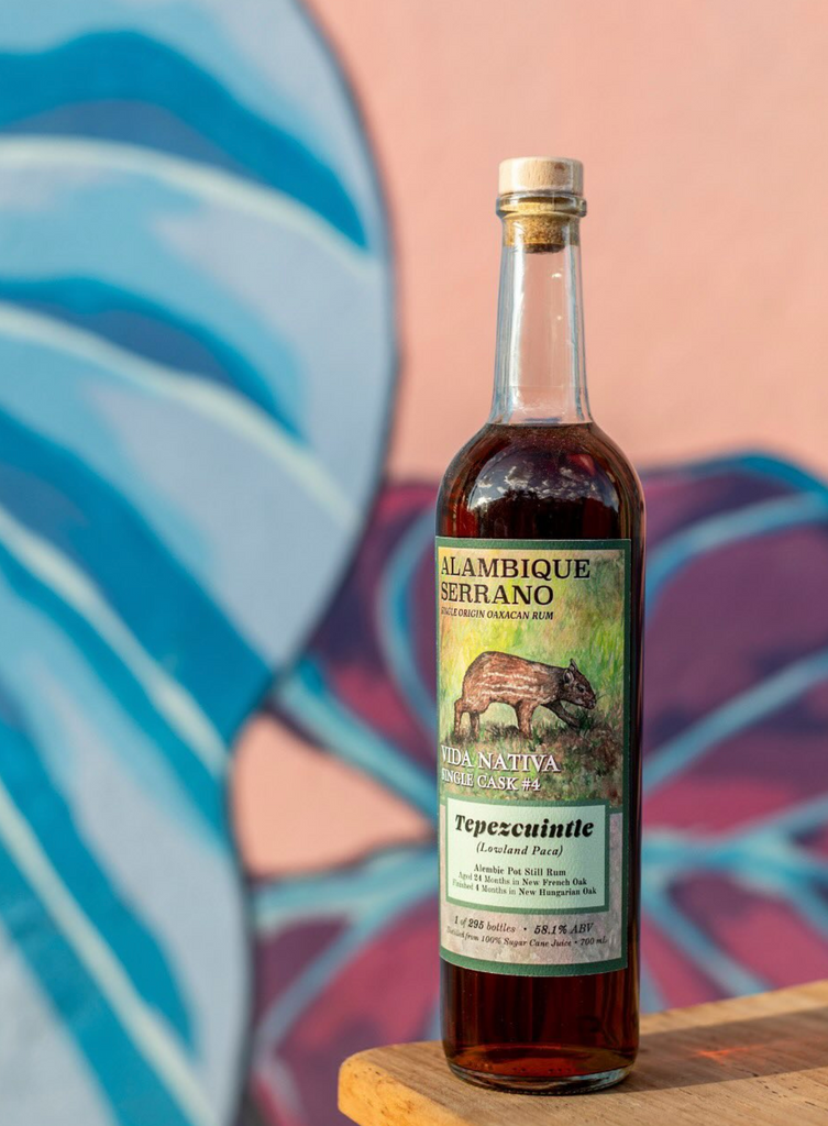 Alambique Serrano Vida Nativa Tepezcuintle Single Cask #4 - T8KE & Aficionados Group Exclusive