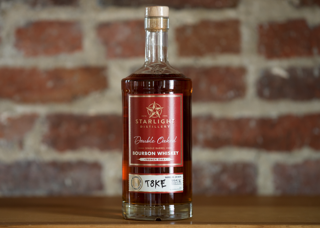 Starlight 24-8375 120.4 Proof 9.5 Year Double Oaked Bourbon (French Oak) T8KE Single Barrel Selection