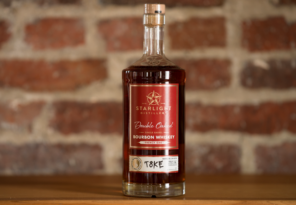 Starlight 24-8379 115.2 Proof 9.5 Year Double Oaked Bourbon (French Oak) T8KE Single Barrel Selection -