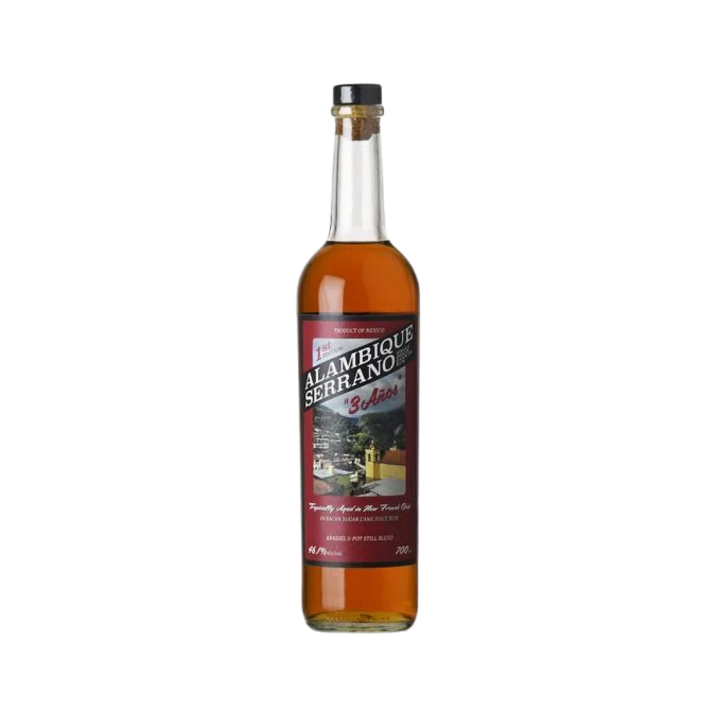 Alambique Serrano "3 Años" 1st Edition Single Origin Oaxacan Sugar Cane Juice Rum